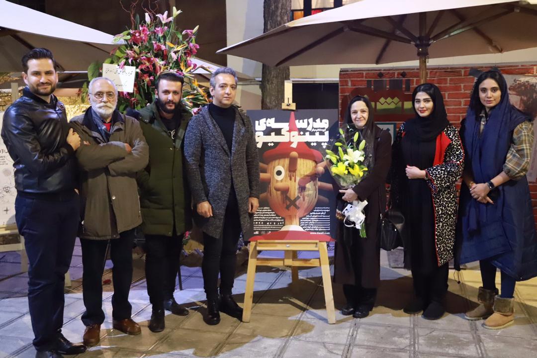 گلاب آدینه به تماشای &laquo;مدرسه پینوکیو&raquo; نشست